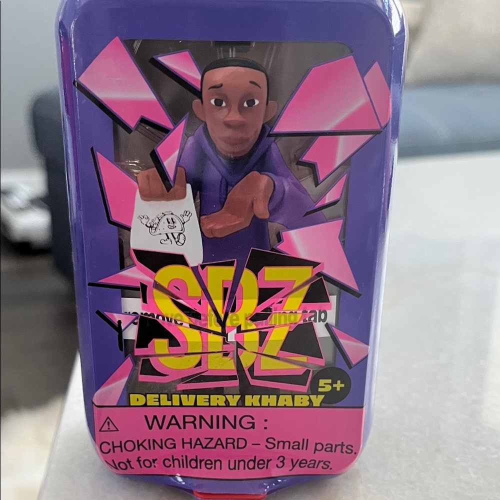 Purple Delivery Khaby Toy